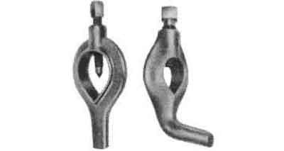 LATHE DOG CAST-IRON BENT 50MM