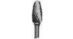 ROTARY BUR CARBIDE TYPE-G, 6MM SHANK/9MM BLADE