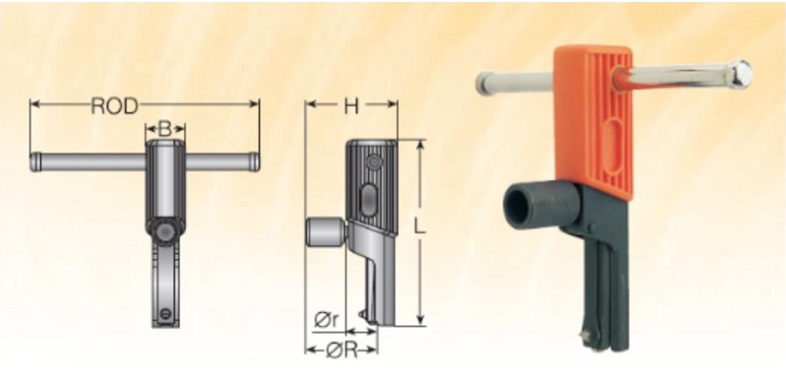 THREAD REPAIR TOOL UNIVERSAL, INTERNAL ROD 22-32MM DIA NES24