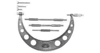 MICROMETER OUTSIDE 900-1000MM, W/INTERCHANGEABLE ANVILS