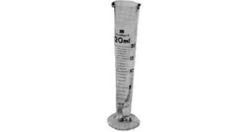 CYLINDER MEASURING GLASS, 100ML