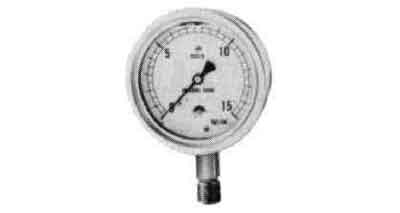 GAUGE PRESSURE GLYCERINE, FILLED WITH FURTHER DETAIL