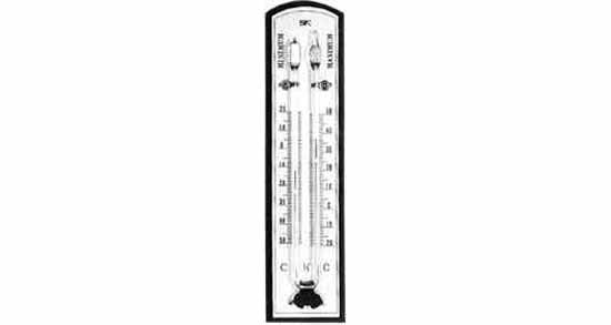 THERMOMETER MAXI-MINI U SHAPE, WITH MAGNET -20 TO +50C DEG