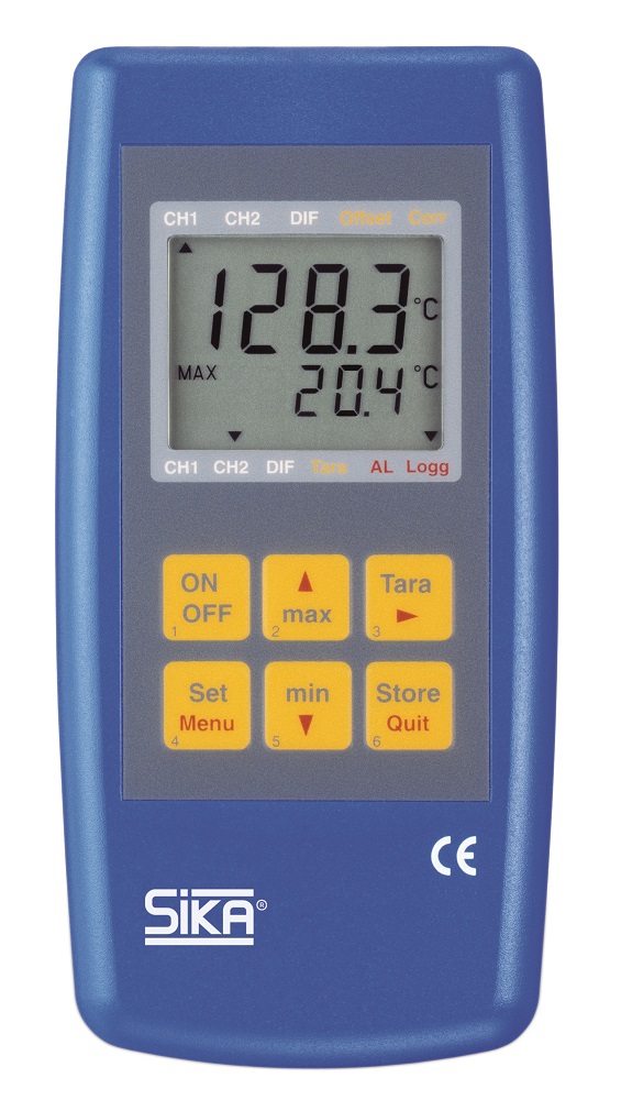 TEMPERATURE MEASURE DEVICE, SIKA MH3250 UPTO 1750DEG.C