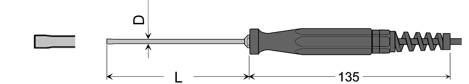 SENSOR PT100 FOR SIKA MH3750, SURFACE GOF401 FIG3