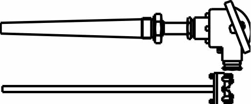 THERMOCOUPLE ASS'Y FOR EXHAUST, GAS W/INSERT AMETEK 1803 UST-3