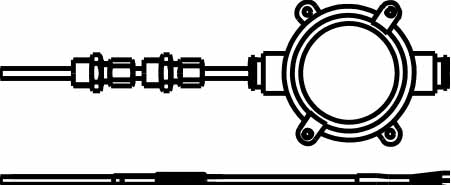 THERMOMETER RESISTANCE STERN, TUBE AMETEK 1808 SM