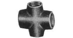 CROSS BRASS 1-1/2 THREADED