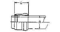 SLEEVE FOR STEEL COMPRESSION, FITTING 35MM 250KG