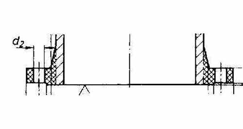 FLANGE CAST IRON RAISED FACE, DIN2533 16KG 100MM