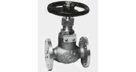 GLOBE VALVE BRONZE FLANGED-END, F7303 16KG-40MM