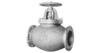 GLOBE VALVE CAST-STEEL FLANGED, F7311 5KG-300MM