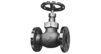 GLOBE VALVE BRONZE FLANGED-END, UNION BONNET F7346 5KG-40MM