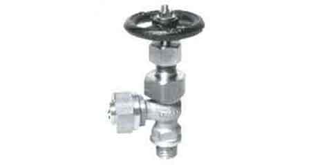 ANGLE VALVE BRONZE SCREWED-END, F7389 20KG-10MM