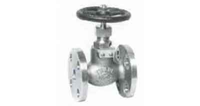 GLOBE VALVE SCREW DOWN CHECK, BRONZE FLANGED F7409 16KG-40MM