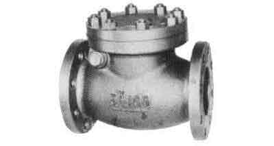 SWING CHECK VALVE CAST-IRON, FLANGED F7372 5KG-100MM