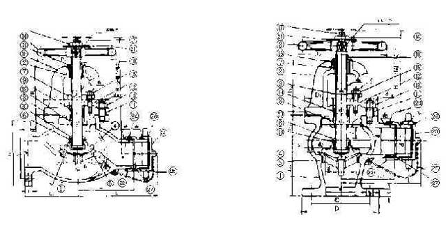 GLOBE HOSEVALVE C-IRON W/SCREW, ANSI-NFPA JMS7305 10K-2-1/2"