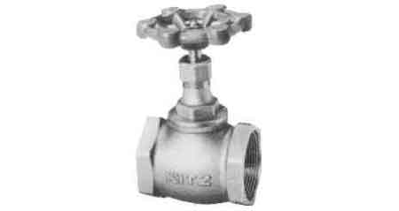 GLOBE VALVE BRONZE SCREWED, 100LBS PT2