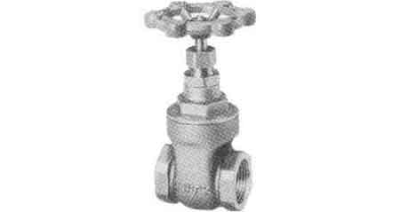 GATE VALVE BRONZE SCREWED, 150LBS PT3/4