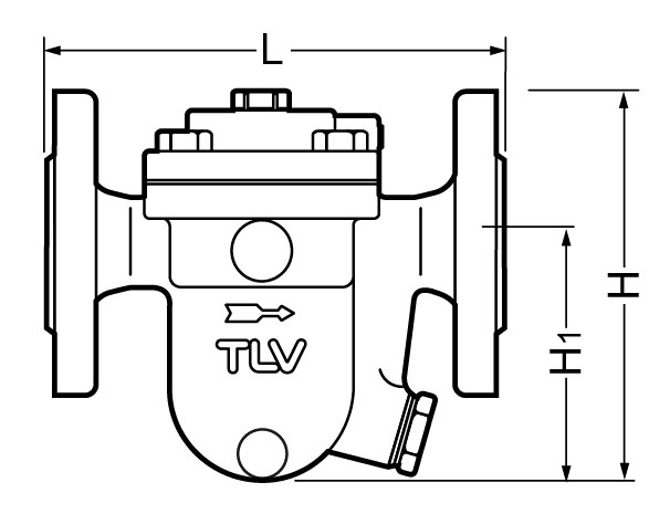 STEAM TRAP DCUTILE CAST IRON, MECHANICAL FLANGED 15A