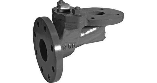 STORM VALVE DIN DUCTILE C/IRON, ANGLE W/O LOCK DEVICE 1205DN150