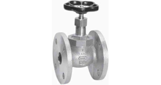 GLOBE VALVE DIN BRONZE FLANGED, PN10/16 #275 80MM