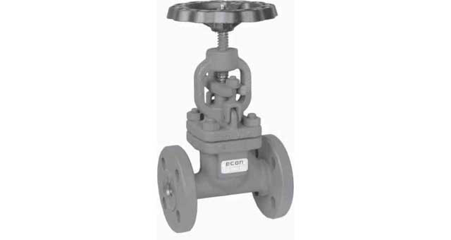 GLOBE VALVE DIN CARBON STEEL, FLANGED PN25/40 #417 65MM