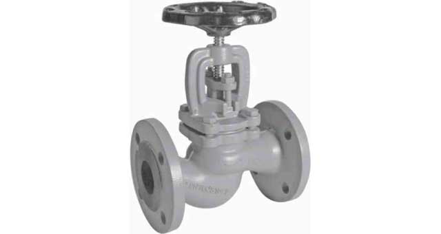 GLOBE VALVE NODULAR CAST IRON, DIN FLANGED PN10/16 #263 150MM