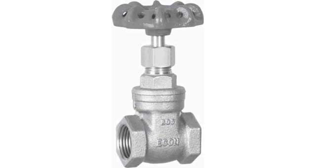 GATE VALVE DIN BRONZE SCREWED, 32BAR #290 1-1/2"