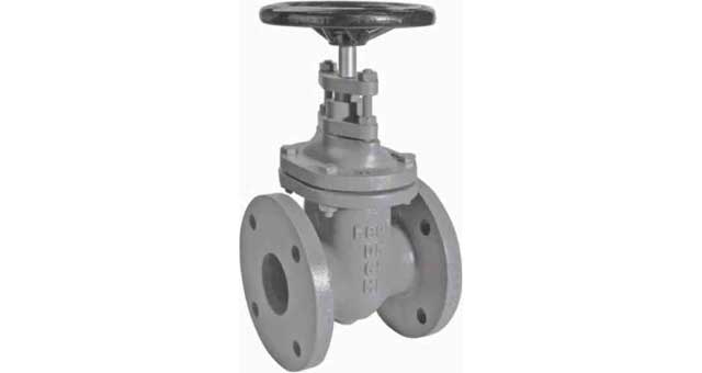 GATE VALVE DIN CAST IRON, FLANGED PN10 #292 125MM