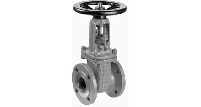 GATE VALVE DIN CARBON STEEL, FLANGED PN10 #309 125MM