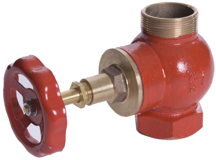 FIRE HYDRANT DIN BRASS DN65, 2-1/2"BSP MALE & FEMALE