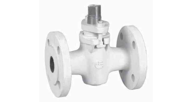 PLUG VALVE DIN CAST IRON, FLANGED PN10 2-WAY #52B DN20