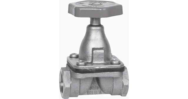 DIAPHRAGM VALVE DIN SCREWED, BRONZE #5603 2"