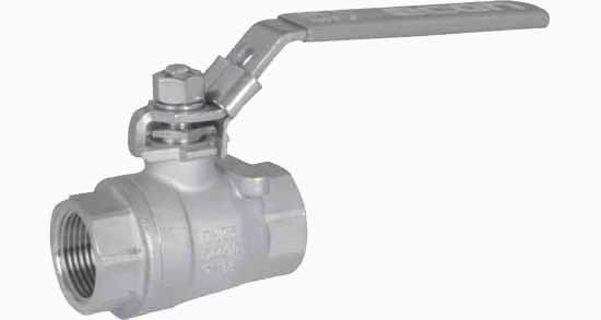 BALL VALVE DIN S.STEEL 1000LBS, FULL BORE #7752 BSP 1/2"