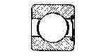 BALL BEARING SINGLE ROW, DEEP GROOVE NO.6307Z