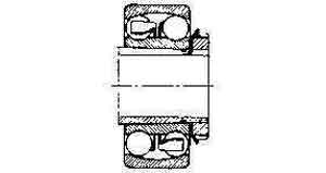 BALL BEARING DOUBLE ROW, DEEP GROOVE NO.2308K