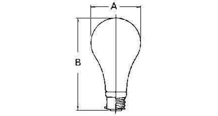 LAMP EMERGENCY BATTERY B-22, 24V 100W