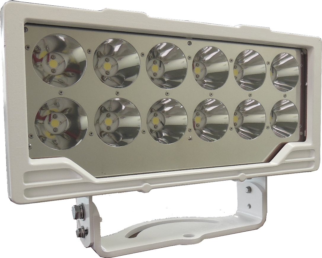 FLOODLIGHT FIXTURE LED SLD-240, HIGH BRIGHT 100-220V 265000CD