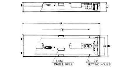 FL CEILINGLIGHT NON-WATERTIGHT, SURFACE 100/115V KQB402 40WX2