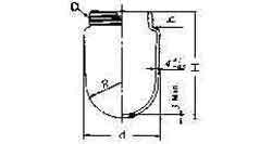 GLASS GLOBE SCREW TYPE S135A