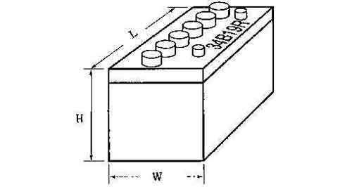 BATTERY WET CELL 115E41R 12V, 88AMP/5HR L410XW176XH213MM