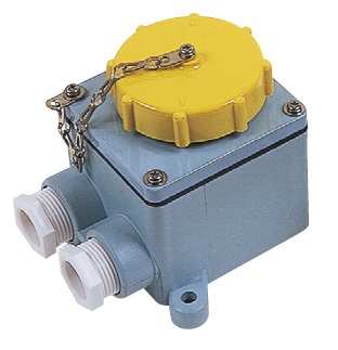 RECEPTACLE WATERTIGHT IEC TYPE, 2P+E AC100-130V YELLOW RI2-2