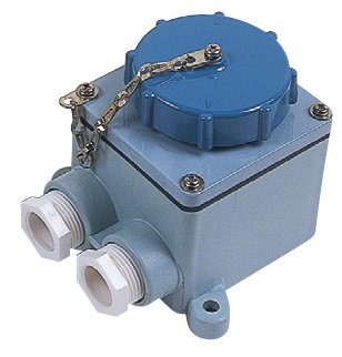 RECEPTACLE WATERTIGHT IEC TYPE, 2P+E AC200-250V BLUE RI2-2