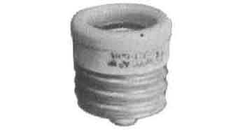 SOCKET ADAPTOR PORCELAIN, E-39 TO E-26