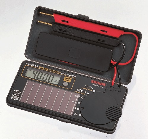 MULTI TESTER DIGITAL, SOLAR-POWERED MODEL CDS-820