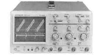 OSCILLOSCOPE WITH FURTHER, DETAIL