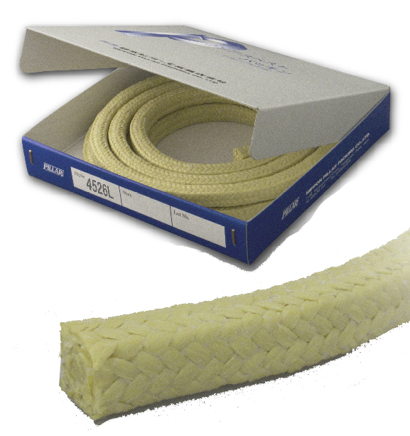 PACKING ARAMID FIBRE NO.4526L, ASBESTOS FREE 25.5MMX3MTR