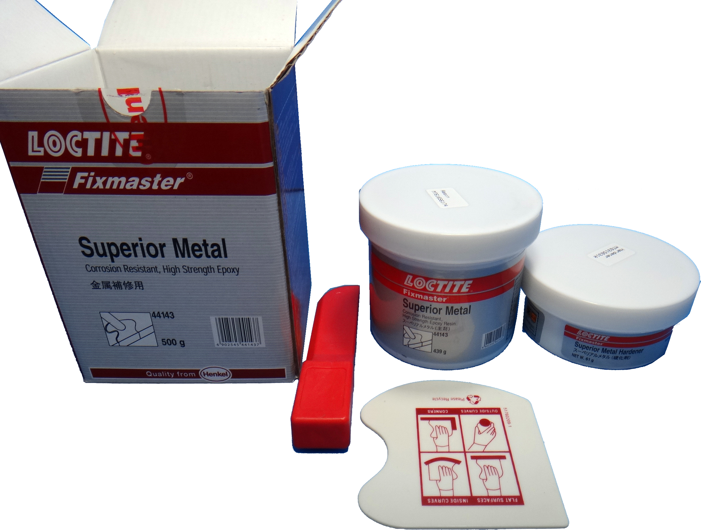 SUPERIOR METAL LOCTITE, GREY EA3478 1LB