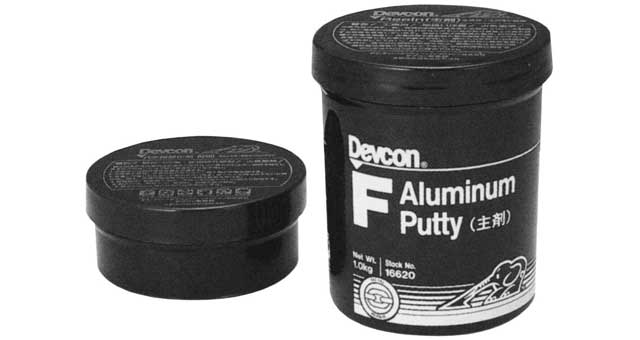 ALUMINIUM PUTTY DEVCON F, 3LBS